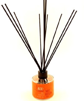 ALOE+COLORS Reed Diffuser Αρωματικό χώρου με Sticks διάχυσης Sweet Blossom 125ml