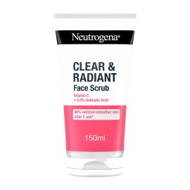 Neutrogena Clear & Radiant Scrub Προσώπου με Βιταμίνη C 150ml