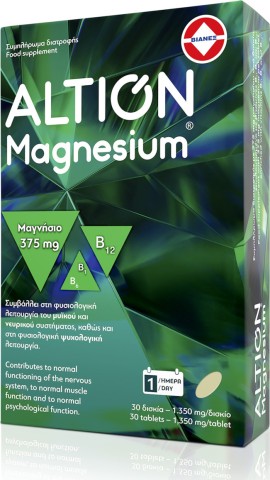 Altion Magnesium 375mg 30tabs