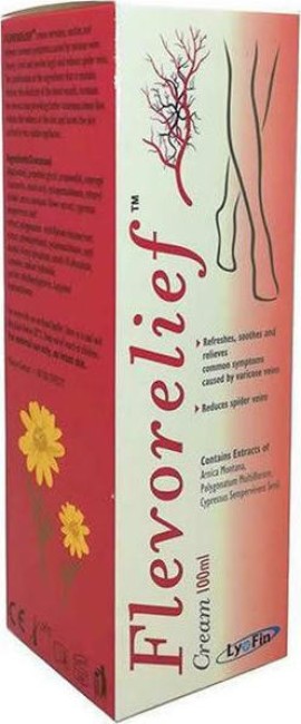 Lyofin Flevorelief Cream για Κιρσούς, Ευρυαγγείες  & Φλεβίτιδα 100ml