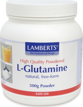 Lamberts L-Glutamine Powder Γλουταμίνη 500gr