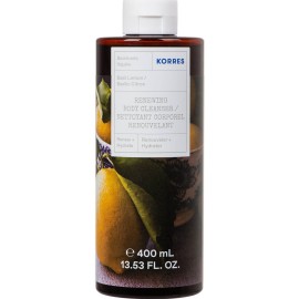 Korres Renewing Body Cleanser, Αφρόλουτρο σε Gel Βασιλικός - Λεμόνι 400ml