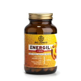 Bio Tonics Energil Plus Енергийна добавка с Q10 620 мг 60 капсули вегетариански