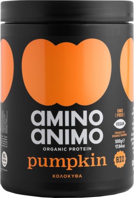 Physis Laboratory Amino Animo Pumpkin Organic Protein Πρωτεϊνη Κολοκυθόσπορου 500gr