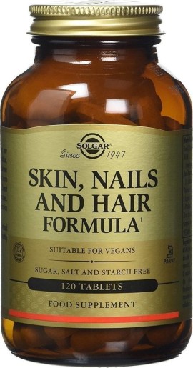 Solgar Skin Nails And Hair 120tabs