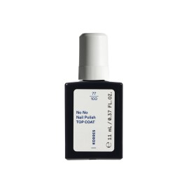 Korres No No Nail Polish Top Coat Διάφανο Βερνίκι Νυχιών 11ml