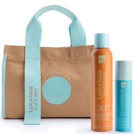 Intermed PROMO 2026 με Luxurious Sun Care SPF 30 50ml, Antioxidant Sunscreen Invisible Αντηλιακό Spray SPF 30 200ml & ΔΩΡΟ Νεσεσέρ Θαλάσσης, 1τμχ
