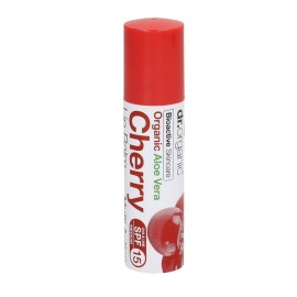Dr Organic Lip Balm Aloe Vera Cherry-Βάλσαμο Χειλιών με Αλόη & Κεράσι SPF15, 5.7ml