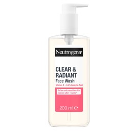 Neutrogena Clean & Radiant Face Wash Καθαριστικό Προσώπου με Pink Grapefruit & Vitamin C 200ml