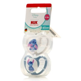 Nuk Disney Baby Perfect Match Air Stitch 6-18m Πιπίλα Σιλικόνης, 1τμχ 10.176.418