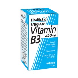 Health Aid Vitamin B3 (Niacinamide) 250mg 90tabs