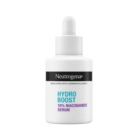 Neutrogena Hydro Boost Serum Хиалуронова киселина, 10% Ниацинамид Хидратиращ серум за лице с Ниацинамид и Хиалуронова киселина 30 мл