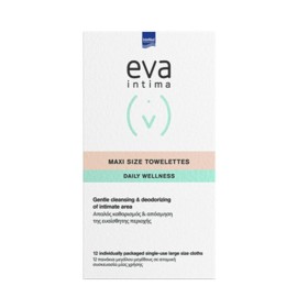 Eva Intima Fresh & Clean Maxi Size Towelettes 12pieces