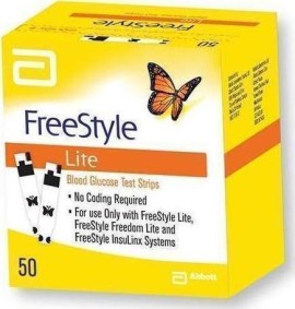 FreeStyle Lite Abbott Ταινίες Μέτρησης Σακχάρου 50τμχ