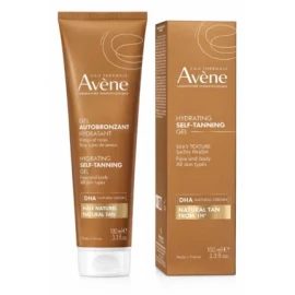 Avene Хидратиращ гел за самобронзант за лице и тяло, 100 мл