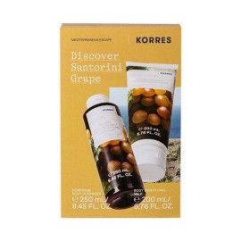 Korres PROMO 2024 Discover Santorini Grape Promo με Body Cleanser Αφρόλουτρο Σταφύλι 250ml & Body Smoothing Milk Ενυδατικό Γαλάκτωμα Σώματος Σταφύλι 200ml
