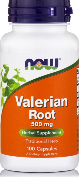 Now Valerian Root 500mg 100caps