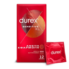 Durex Sensitive XL големи и тънки за удобно приложение 12 броя