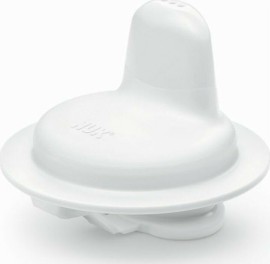 Nuk Στόμιο για Παιδικό Ποτήρι Λευκό Kiddy Cup Ρύγχος από Πλαστικό για 12+ μηνών 1τμχ 12.255.311