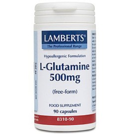 Lamberts L-Glutamine 500mg 90caps