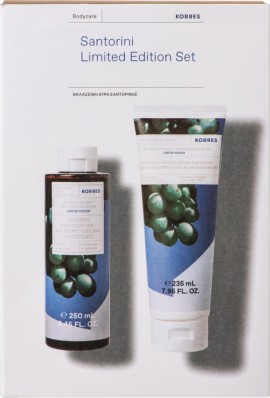 Korres Santorini Limited Edition Θαλασσινή Αύρα Σαντορίνης Shower Gel 250ml & Body Butter 235ml