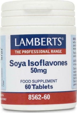 Lamberts Soya Isoflavones 50mg Συμπλήρωμα για την Εμμηνόπαυση 60tabs