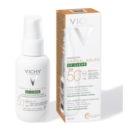 Vichy Capital Soleil UV-Clear Αντηλιακή Λοσιόν Προσώπου SPF50 40ml