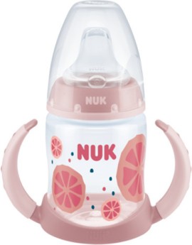 NUK Fruits First Choice Μπιμπερό εκπαίδευσης με Δείκτη Ελέγχου Θερμοκρασίας 6-18m Red fruits 150ml 10.215.354