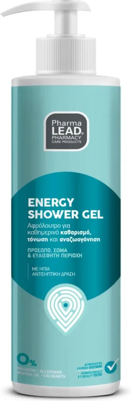 Pharmalead Energy душ гел за стимулация и ревитализация 500 мл