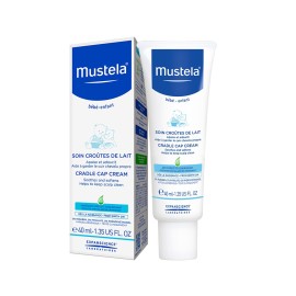 Mustela Cradle Cap Cream - Καταπραϋντική Κρέμα για τη νινίδα 40ml