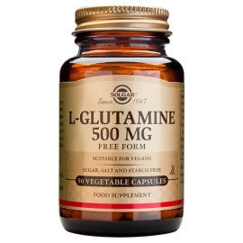 Solgar L-Glutamine Συμπλήρωμα Γλουταμίνης 500mg 60tabs