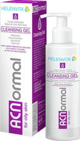 Helenvita ACNormal Cleansing Gel Καθαρισμός Προσώπου για Λιπαρή με Τάση Ακμής Επιδερμίδα 200ml