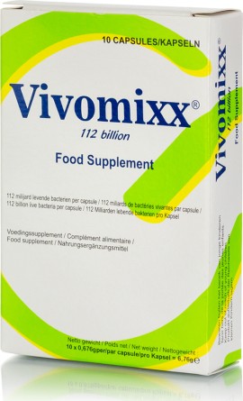 Vivomixx 112 Billion Live Bacteria Προβιοτικά Υψηλής Ισχύος 10caps