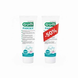 Gum Promo Pack 1750 Pareox Οδοντόκρεμα Συντήρησης για Ευαίσθητα Ούλα 0,06% 2x75ml -50% Στο 2ο Προϊόν