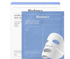 Biodance Hydro Cera-nol Real Deep Mask, Ενυδατική Μάσκα για Θρέψη & Ενίσχυση του Φραγμού της Επιδερμίδας 4τμχ