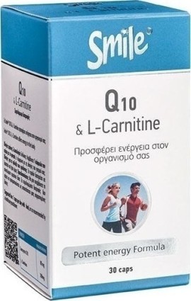 Smile Coenzyme Q10 & L-Carnitine 30caps