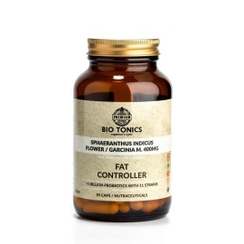 Bio Tonics Fat Controller Sphaeranthus Indicus 400mg Συμπλήρωμα για Απώλεια Βάρους 90caps