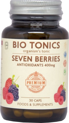 Bio Tonics Seven Berries 400mg 30caps