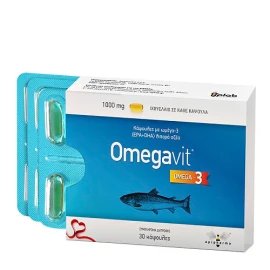 Uplab Omegavit Рибено масло 1000 мг 30 капсули