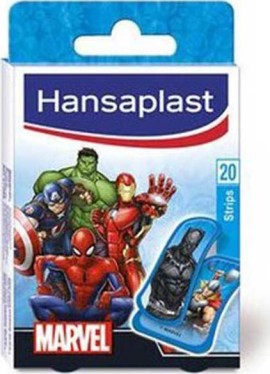 Hansaplast Marvel Junior Avengers Αυτοκόλλητα Παιδικά Επιθέματα 20τμχ