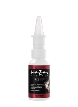 Frezyderm Nazal Cleaner Cold Spicy Ρινικό Σπρέι για Έντονη Συμφόρηση με Θαλασσινό Νερό για Όλη την Οικογένεια από 12 ετών 30ml