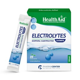 Health Aid Electrolytes Ηλεκτρολύτες με Γεύση Φράουλα 20 Φακελίσκοι