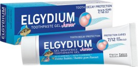 Elgydium Toothpaste Junior Bubble Οδοντόκρεμα με γεύση Τσιχλόφουσκα 50ml