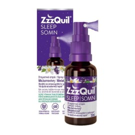 ZzzQuil Sleep Somn Συμπλήρωμα για τον Ύπνο με Μελατονίνη 1mg 30ml Πορτοκάλι