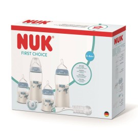 Nuk First Choice Perfect Start Set  Φάλαινα, Σετ 8 τεμαχίων 0-6m 10.225.356