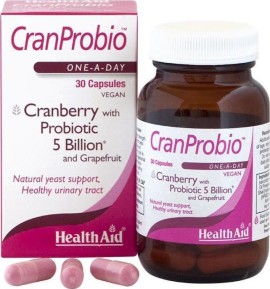 Health Aid CranProbio Προβιοτικά με Cranberry και Grapefruit 30caps