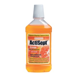 Actisept Mouthwash Orange Στοματικό Διάλυμα Καθημερινής Προστασίας 500ml