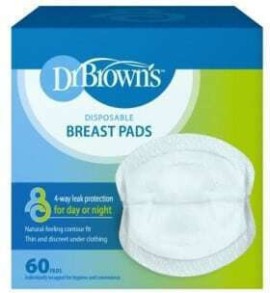 Dr Browns Επιθέματα στήθους μίας χρήσης 60τμχ BF053