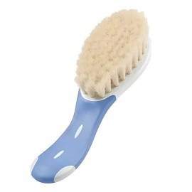 Nuk Extra Soft Baby Brush Βρεφική Βούρτσα Μπλε 1τμχ 10.256.371