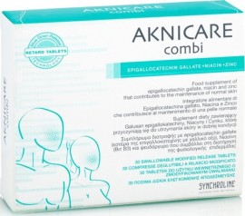 Synchroline Aknicare Combi για τη Φυσιολογική Κατάσταση της Επιδερμίδας 30caps